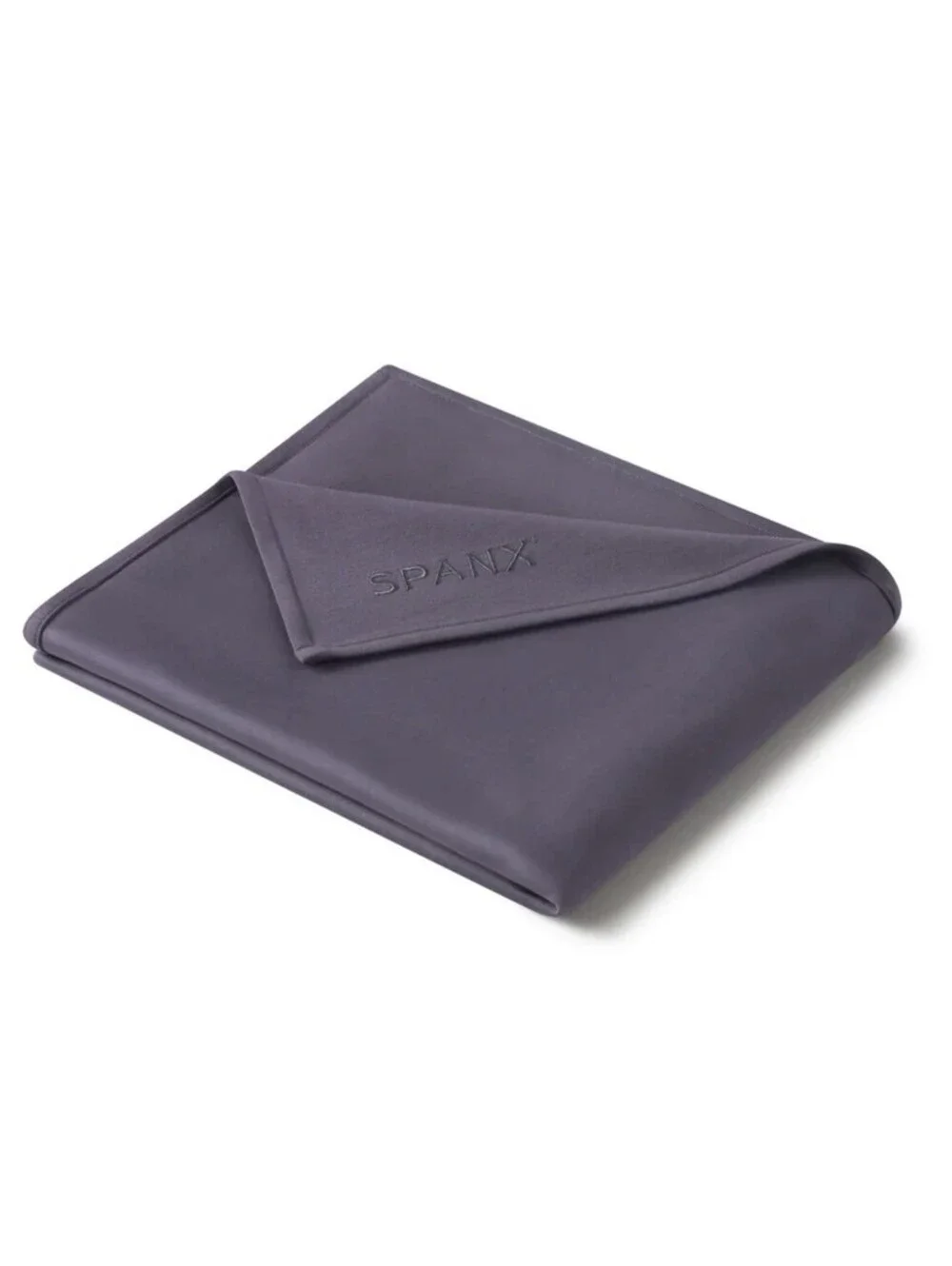 NEW! $98 SPANX AirEssential Luxe Soft Stretch Blanket “STORM” NWT  Throw 50x60